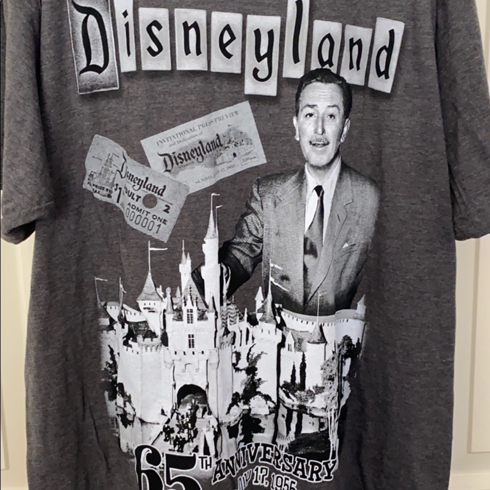 Disney 65th anniversary passholder T-shirt L NWT